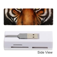 The Tiger Face Memory Card Reader (stick)  by Nexatart