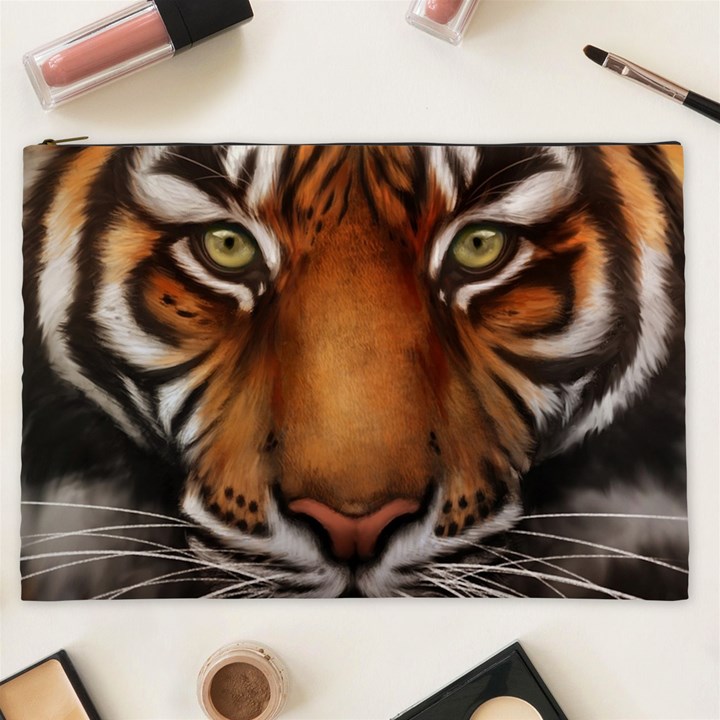 The Tiger Face Cosmetic Bag (XXL) 