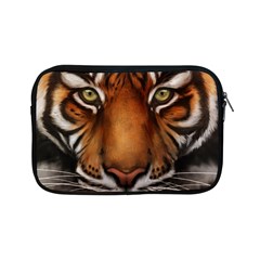 The Tiger Face Apple Ipad Mini Zipper Cases by Nexatart