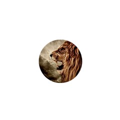 Roaring Lion 1  Mini Buttons by Nexatart