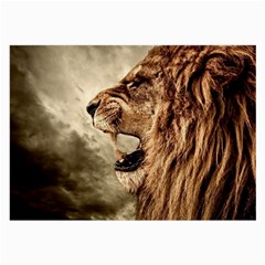 Roaring Lion Large Glasses Cloth by Nexatart