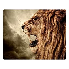 Roaring Lion Double Sided Flano Blanket (large)  by Nexatart