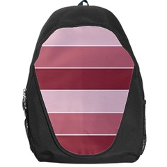 Striped Shapes Wide Stripes Horizontal Geometric Backpack Bag