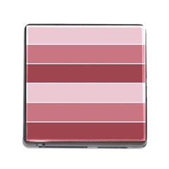 Striped Shapes Wide Stripes Horizontal Geometric Memory Card Reader (square) by Nexatart