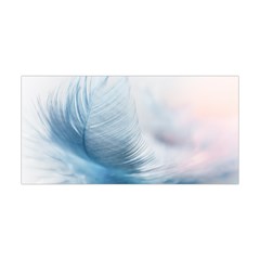 Feather Ease Slightly Blue Airy Yoga Headband by Nexatart