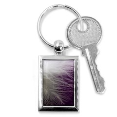 Feather Ease Airy Spring Dress Key Chains (rectangle)  by Nexatart