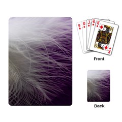 Feather Ease Airy Spring Dress Playing Card by Nexatart