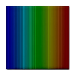 Spectrum Colours Colors Rainbow Tile Coasters by Nexatart