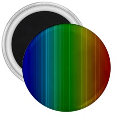 Spectrum Colours Colors Rainbow 3  Magnets by Nexatart