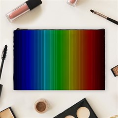 Spectrum Colours Colors Rainbow Cosmetic Bag (large)  by Nexatart