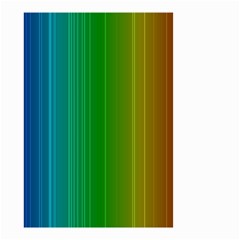 Spectrum Colours Colors Rainbow Small Garden Flag (two Sides) by Nexatart