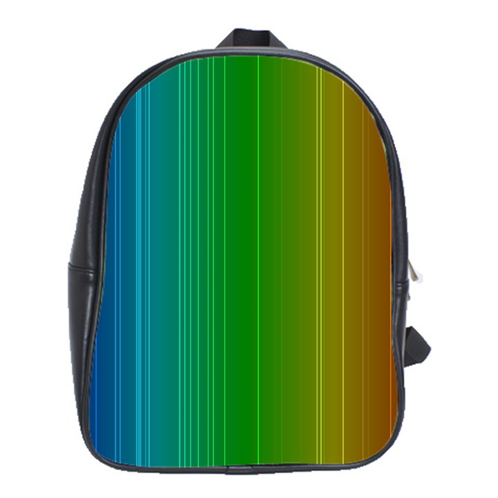 Spectrum Colours Colors Rainbow School Bag (XL)