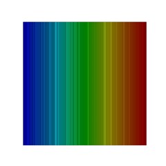 Spectrum Colours Colors Rainbow Small Satin Scarf (square)