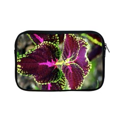 Plant Purple Green Leaves Garden Apple Ipad Mini Zipper Cases by Nexatart