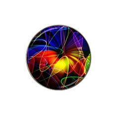 Fractal Pattern Abstract Chaos Hat Clip Ball Marker by Nexatart