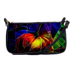 Fractal Pattern Abstract Chaos Shoulder Clutch Bags by Nexatart