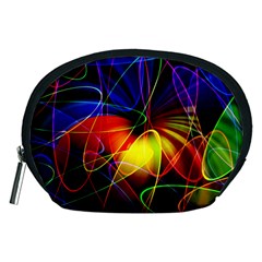 Fractal Pattern Abstract Chaos Accessory Pouches (medium)  by Nexatart