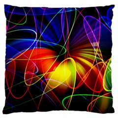 Fractal Pattern Abstract Chaos Standard Flano Cushion Case (one Side) by Nexatart