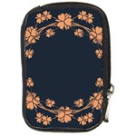 Floral Vintage Royal Frame Pattern Compact Camera Cases Front