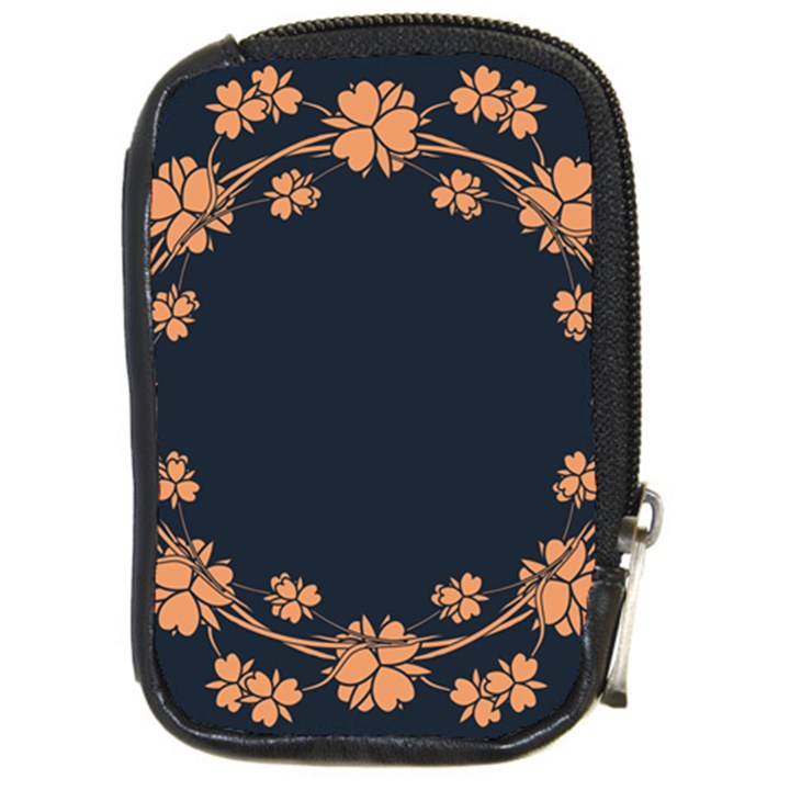 Floral Vintage Royal Frame Pattern Compact Camera Cases