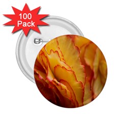 Flowers Leaves Leaf Floral Summer 2 25  Buttons (100 Pack)  by Nexatart