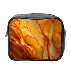 Flowers Leaves Leaf Floral Summer Mini Toiletries Bag 2-side by Nexatart