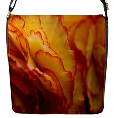 Flowers Leaves Leaf Floral Summer Flap Messenger Bag (s)