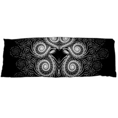 Fractal Filigree Lace Vintage Body Pillow Case (dakimakura) by Nexatart