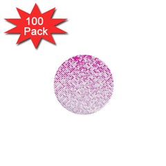 Halftone Dot Background Pattern 1  Mini Buttons (100 Pack)  by Nexatart