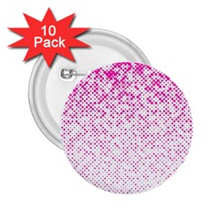 Halftone Dot Background Pattern 2 25  Buttons (10 Pack)  by Nexatart