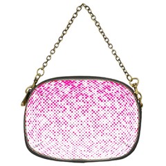 Halftone Dot Background Pattern Chain Purses (one Side)  by Nexatart