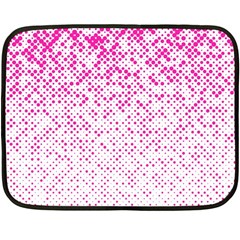 Halftone Dot Background Pattern Fleece Blanket (mini) by Nexatart