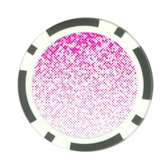 Halftone Dot Background Pattern Poker Chip Card Guard (10 Pack) by Nexatart