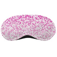 Halftone Dot Background Pattern Sleeping Masks by Nexatart