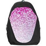 Halftone Dot Background Pattern Backpack Bag Front