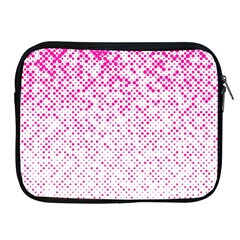 Halftone Dot Background Pattern Apple Ipad 2/3/4 Zipper Cases by Nexatart