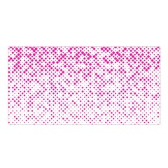 Halftone Dot Background Pattern Satin Shawl by Nexatart