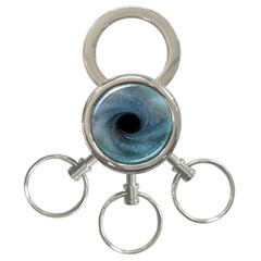 Cosmic Black Hole 3-ring Key Chains by Sapixe