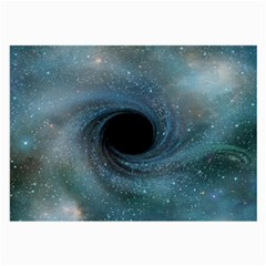 Cosmic Black Hole Large Glasses Cloth by Sapixe