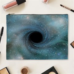 Cosmic Black Hole Cosmetic Bag (xl) by Sapixe