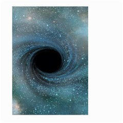 Cosmic Black Hole Large Garden Flag (two Sides) by Sapixe