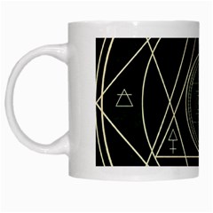 Cult Of Occult Death Detal Hardcore Heavy White Mugs by Sapixe