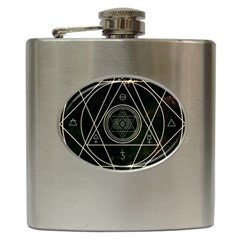 Cult Of Occult Death Detal Hardcore Heavy Hip Flask (6 Oz)