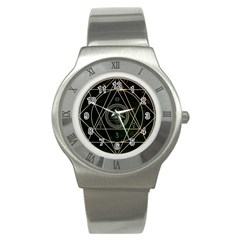 Cult Of Occult Death Detal Hardcore Heavy Stainless Steel Watch by Sapixe