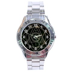 Cult Of Occult Death Detal Hardcore Heavy Stainless Steel Analogue Watch by Sapixe