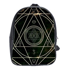 Cult Of Occult Death Detal Hardcore Heavy School Bag (xl) by Sapixe