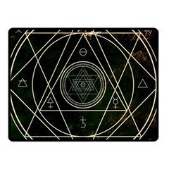 Cult Of Occult Death Detal Hardcore Heavy Double Sided Fleece Blanket (small)  by Sapixe