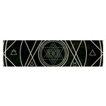 Cult Of Occult Death Detal Hardcore Heavy Satin Scarf (Oblong) Front