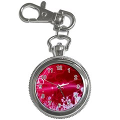 Crystal Flowers Key Chain Watches by Sapixe