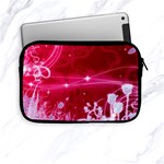 Crystal Flowers Apple iPad Mini Zipper Cases Front